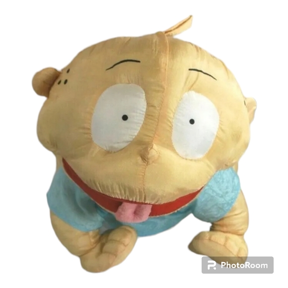 Rugrats 20" Baby Tommy Pickles Stuffed Toy Nickelodeon 1998 Vintage Jumbo Doll - Picture 2 of 10